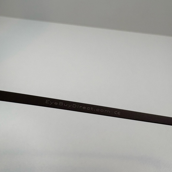 FRAMES ONLY- Eyeglasses Full-Rum Grey Eyebuydirect ThinLine 49•20•140 - Picture 12 of 14